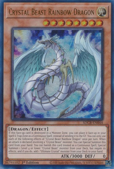 Crystal Beast Rainbow Dragon | SDCB-EN044